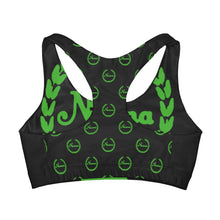 将图片加载到图库查看器,Nicana Signature Girls' Double Lined Seamless Sports Bra