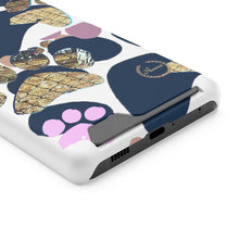 将图片加载到图库查看器,Nicana Paw on paws Phone Case With Card Holder
