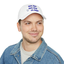 Load image into Gallery viewer, Nicana 100% Man Low Profile Baseball Cap