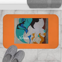 Cargar imagen en el visor de la galería, Nicana Graffiti Orange Bath Mat