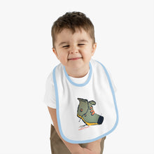 Load image into Gallery viewer, Nicana Making Moves Baby Contrast Trim Jersey Bib