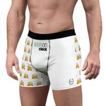 Cargar imagen en el visor de la galería, Nicana Beer On Clock Men's Boxer Briefs