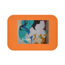 Cargar imagen en el visor de la galería, Nicana Graffiti Orange Bath Mat
