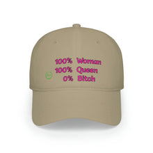 Load image into Gallery viewer, Nicana 100% Woman Low Profile Baseball Cap