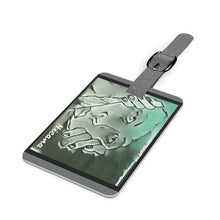 Load image into Gallery viewer, Nicana Peek-a-Boo Grey Luggage Tag, Rectangle