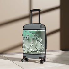 将图片加载到图库查看器,Nicana Peek-a-Boo Grey Cabin Suitcase