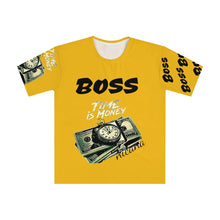 Cargar imagen en el visor de la galería, Nicana Boss Men's Loose T-shirt- gold yellow
