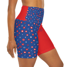 Cargar imagen en el visor de la galería, Nicana Circles High Waisted Yoga Shorts
