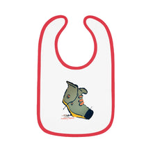 Load image into Gallery viewer, Nicana Making Moves Baby Contrast Trim Jersey Bib