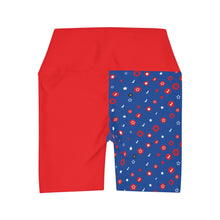 Cargar imagen en el visor de la galería, Nicana Circles High Waisted Yoga Shorts
