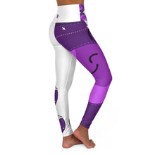 将图片加载到图库查看器,Nicana Planet Purple High Waisted Yoga Leggings