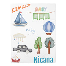 Cargar imagen en el visor de la galería, Nicana Baby Boy Swaddle Blanket