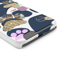将图片加载到图库查看器,Nicana Paw on paws Phone Case With Card Holder