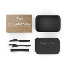 Carica l'immagine nel visualizzatore di Gallery, Nicana Dinner Served PLA Bento Box with Band and Utensils