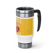 Cargar imagen en el visor de la galería, Nicana Grilling Dad Stainless Steel Travel Mug with Handle, 14oz