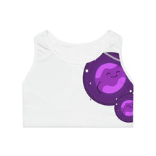 将图片加载到图库查看器,Nicana Planet Purple Sports Bra (AOP)