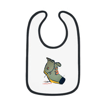 Load image into Gallery viewer, Nicana Making Moves Baby Contrast Trim Jersey Bib