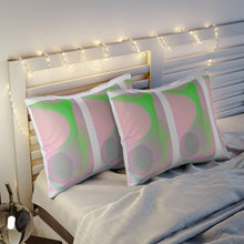 Carica l'immagine nel visualizzatore di Gallery, Nicana Rosa y Verde Pillow Sham