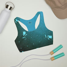 将图片加载到图库查看器,Nicana Turquoise Tuplis Girls' Double Lined Seamless Sports Bra