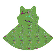 Cargar imagen en el visor de la galería, Nicana Color Splash Girls' Sleeveless Sundress