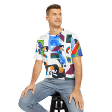Cargar imagen en el visor de la galería, Nicana Color Loco Men's Polyester Tee (AOP)