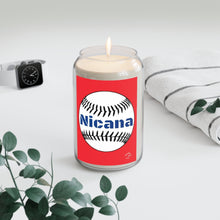 Cargar imagen en el visor de la galería, Nicana Baseball Aromatherapy Candle, 13.75oz