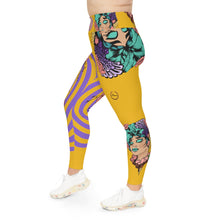 Cargar imagen en el visor de la galería, Nicana Caribbean Comic  Plus Comic Size Leggings