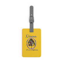 Load image into Gallery viewer, Nicana Rooted in Greatness gold Luggage Tag, Rectangle