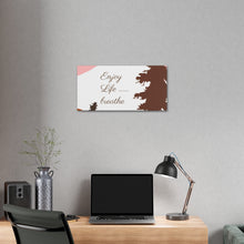 Cargar imagen en el visor de la galería, Nicana Enjoy Life Polyester Canvas