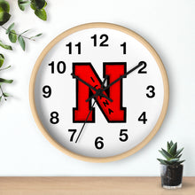 Cargar imagen en el visor de la galería, Nicana Lettermen Red Wall clock