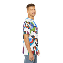 Cargar imagen en el visor de la galería, Nicana Color Loco Men's Polyester Tee (AOP)