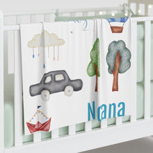 Cargar imagen en el visor de la galería, Nicana Baby Boy Swaddle Blanket