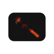 Load image into Gallery viewer, Nicana Tagged Car Mats (Set of 4) Black/Red