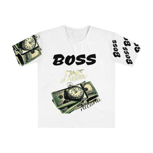 Cargar imagen en el visor de la galería, Nicana Boss Men's Loose T-shirt- white