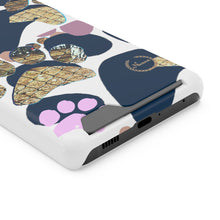 将图片加载到图库查看器,Nicana Paw on paws Phone Case With Card Holder