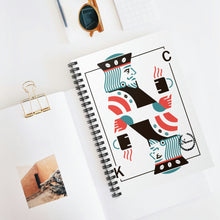 Load image into Gallery viewer, King Campbell Spiral Notebook - Ruled Line