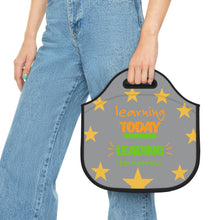 Load image into Gallery viewer, Nicana Learning is key Neoprene Lunch Bag