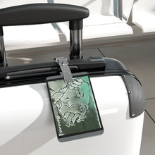 Load image into Gallery viewer, Nicana Peek-a-Boo Grey Luggage Tag, Rectangle
