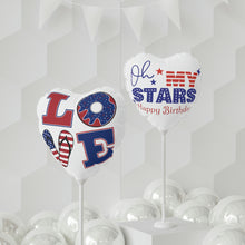 Load image into Gallery viewer, Nicana Happy Birthday USA styleBalloon (Round and Heart-shaped), 11"