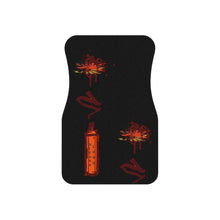 Load image into Gallery viewer, Nicana Tagged Car Mats (Set of 4) Black/Red