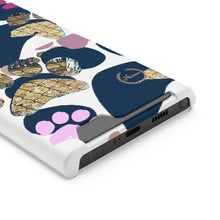 将图片加载到图库查看器,Nicana Paw on paws Phone Case With Card Holder
