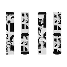 Cargar imagen en el visor de la galería, Nicana Black/ White Block Socks