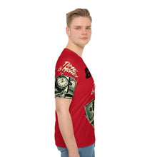 Cargar imagen en el visor de la galería, Nicana Boss Men's Loose T-shirt- dark red