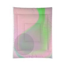 将图片加载到图库查看器,Nicana Rosa y Verde Comforter