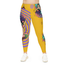 Cargar imagen en el visor de la galería, Nicana Caribbean Comic  Plus Comic Size Leggings