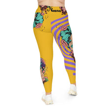 Cargar imagen en el visor de la galería, Nicana Caribbean Comic  Plus Comic Size Leggings