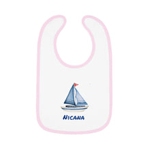Cargar imagen en el visor de la galería, Nicana Baby Sail On Jersey Bib