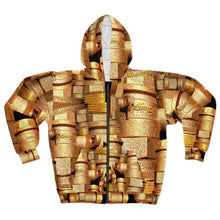 Cargar imagen en el visor de la galería, Unisex Zip Hoodie (AOP)