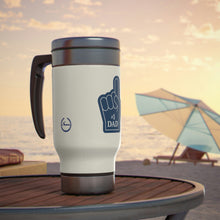 Load image into Gallery viewer, Nicana #1 Dad Stainless Steel Travel Mug with Handle, 14oz