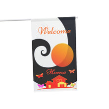 将图片加载到图库查看器,Nicana Welcome Flag House Banner